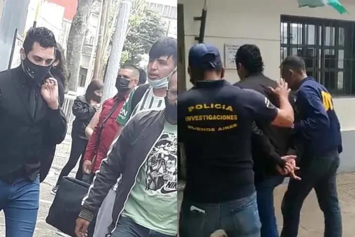 Los policias se hicieron pasar por parte del público para detenerlo