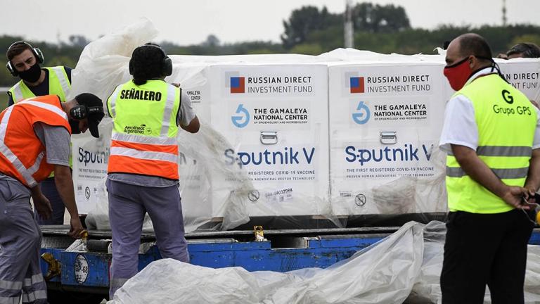 Con la llegada de más dosis de Sputnik V, Argentina superó los 25,7 millones de vacunas recibidas