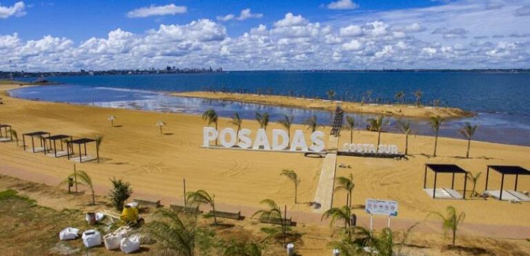 Las playas El Brete y Costa Sur de Posadas permanecerán habilitadas durante durante Marzo