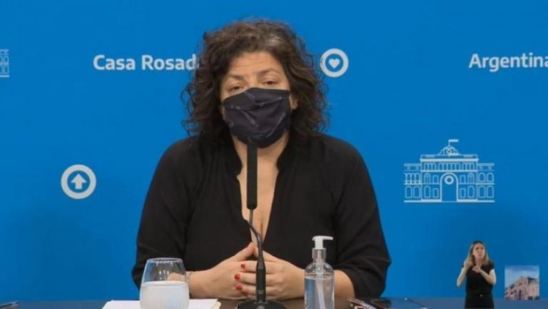  Vizzotti anunció que el pase sanitario se implementará a partir de la próxima semana