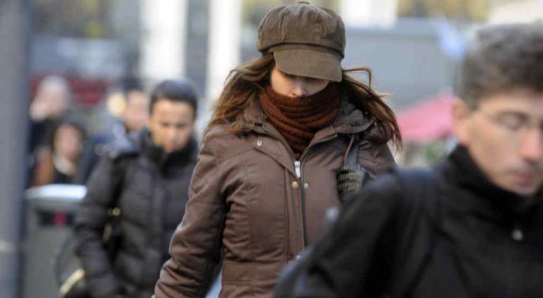 Lunes con heladas y temperaturas mínimas de -1°C en la provincia